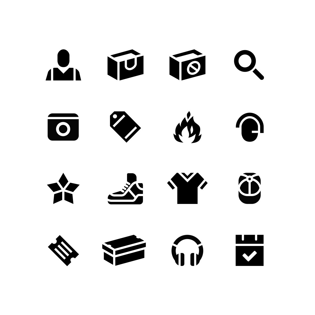 Icons and branding for Unknwn.