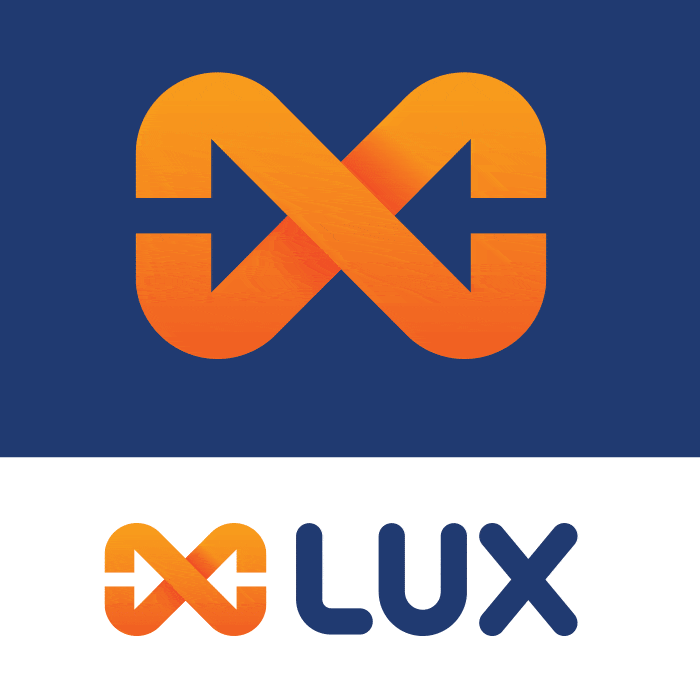 Logo and branding for LUX.